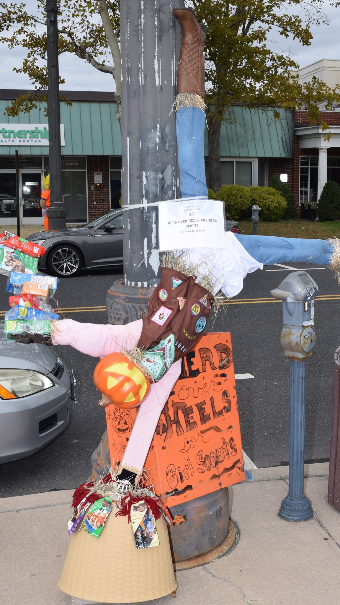 HEAD OVER HEELS FOR GIRL SCOUTS