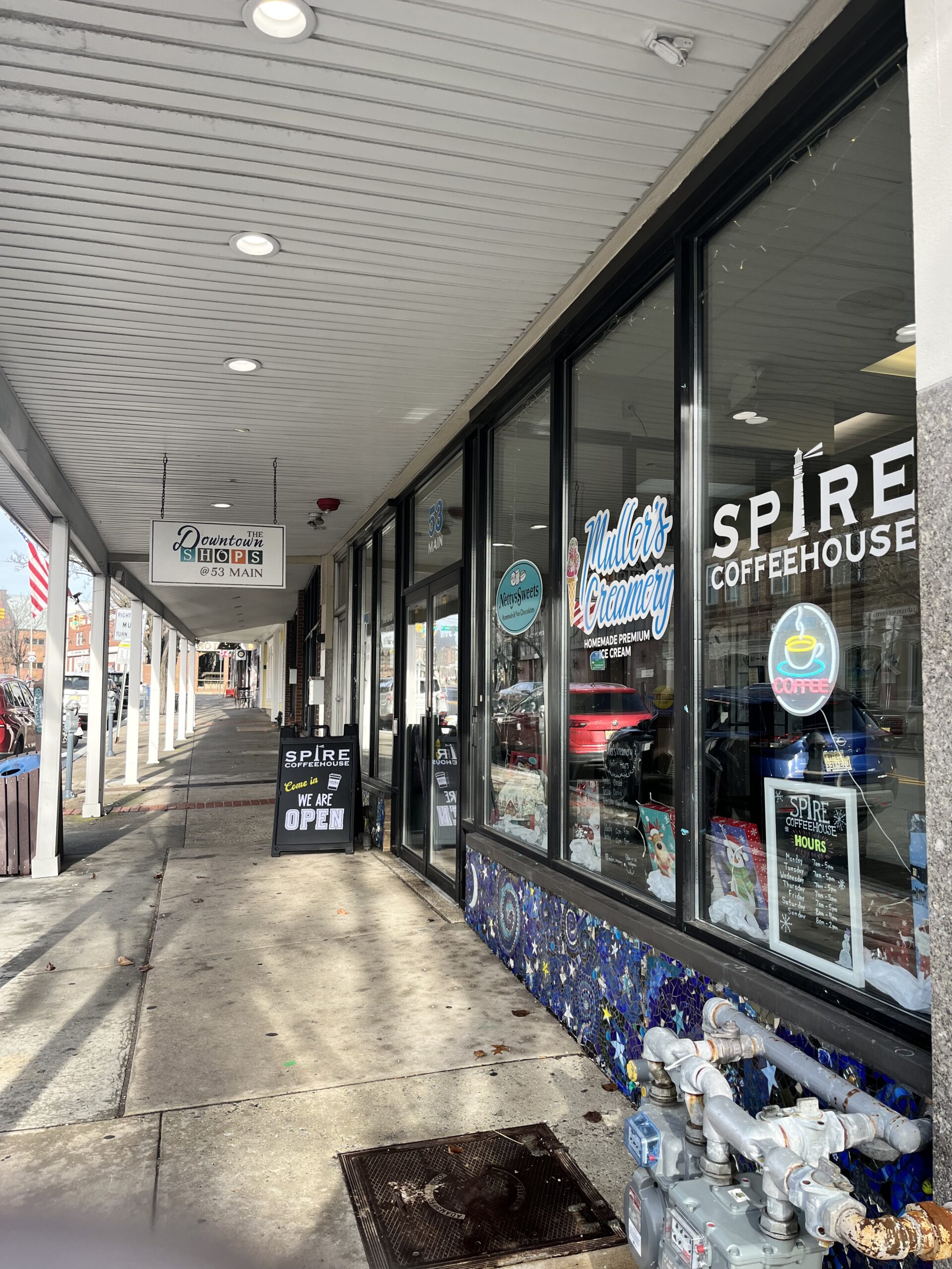 Located in the Downtown Shops